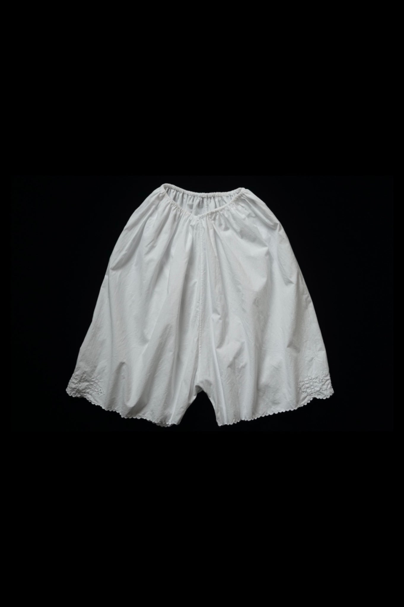 Antique French "small flower"  Lace Petticoat