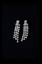 Vintage Glass Chandelier Earrings