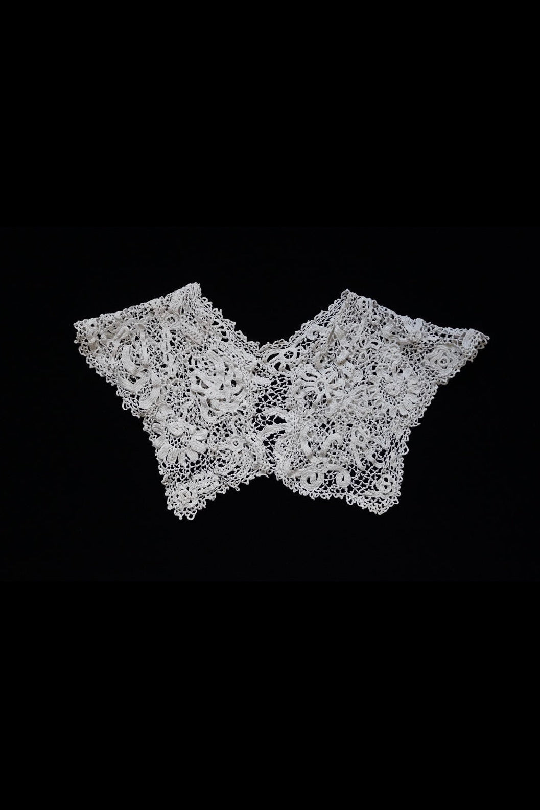 1890-1900's Handmade Irish Lace Collar