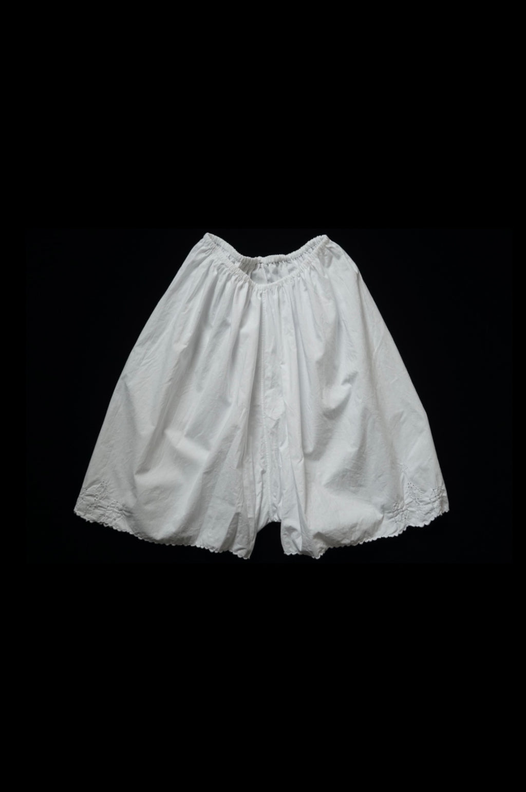 Antique French "geometric patterns" Lace Petticoat