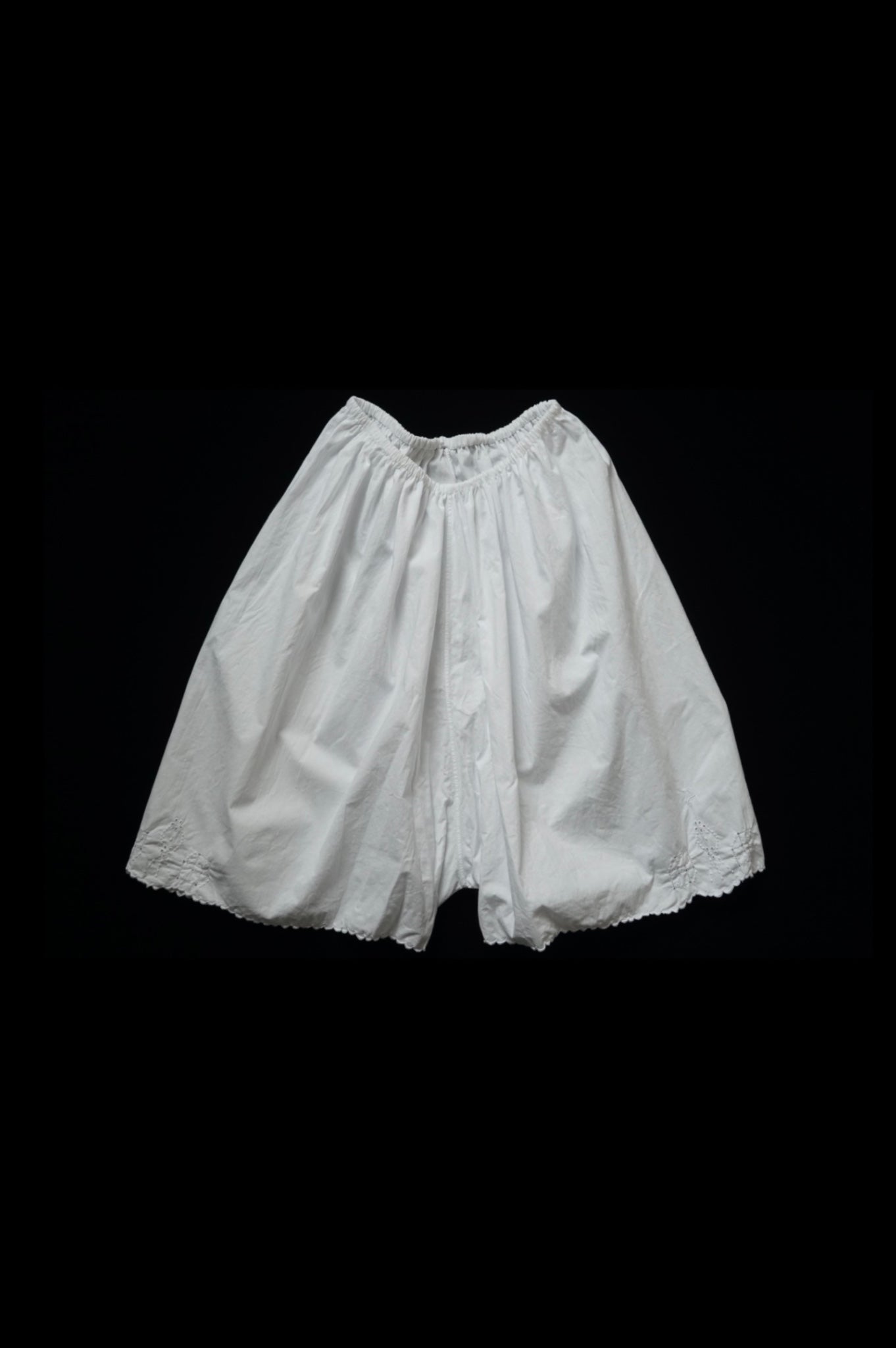 Antique French "geometric patterns" Lace Petticoat